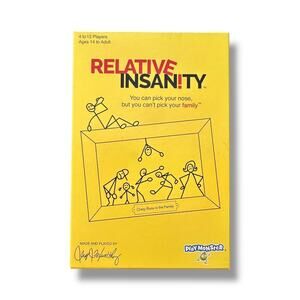 2017 Playmonster Relative Insanity Party Game